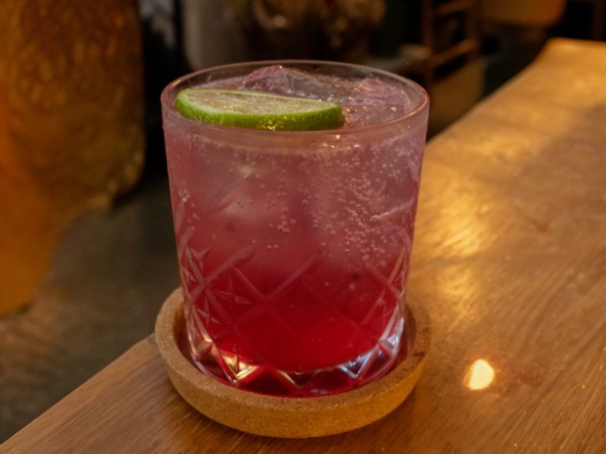 Limonada rosa spritz